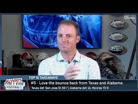 Can Texas and Alabama keep the ball rolling? 👀 | Always College Football