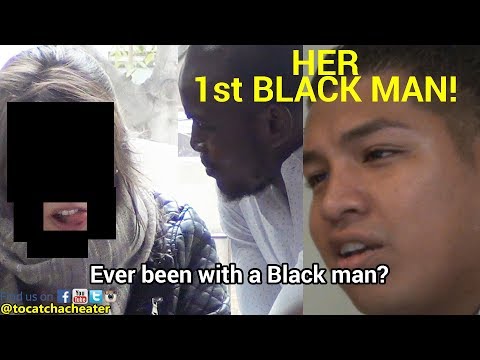 GF STRETCHED BY BLACK GUY FOR 1st TIME - BOYFRIEND SHOCKED!