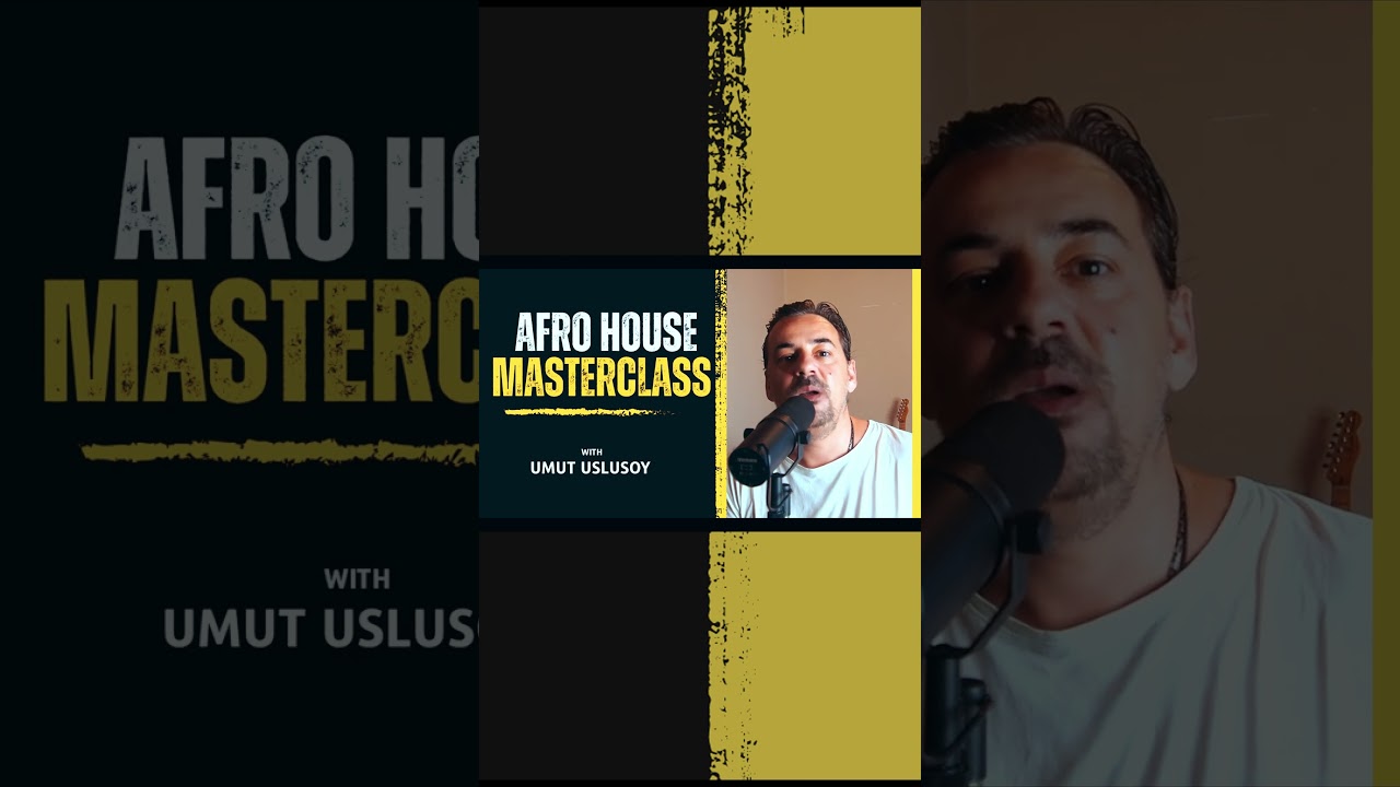 Umut Uslusoy ile AFRO HOUSE Masterclass #shorts #afrohouse