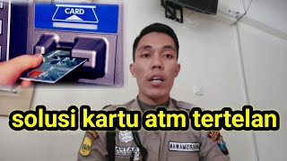 Solution for swallowed ATM card