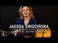 Capture de la vidéo Jagoda Świdzińska - Online Guitar Concert | Tarrega, Bach, Llobet, Turina | Siccas Guitars