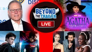 David Zaslav Harry Potter & Superman, Aubrey Plaza MCU Coven of Chaos, Lupita Nyong'o A Quiet Place