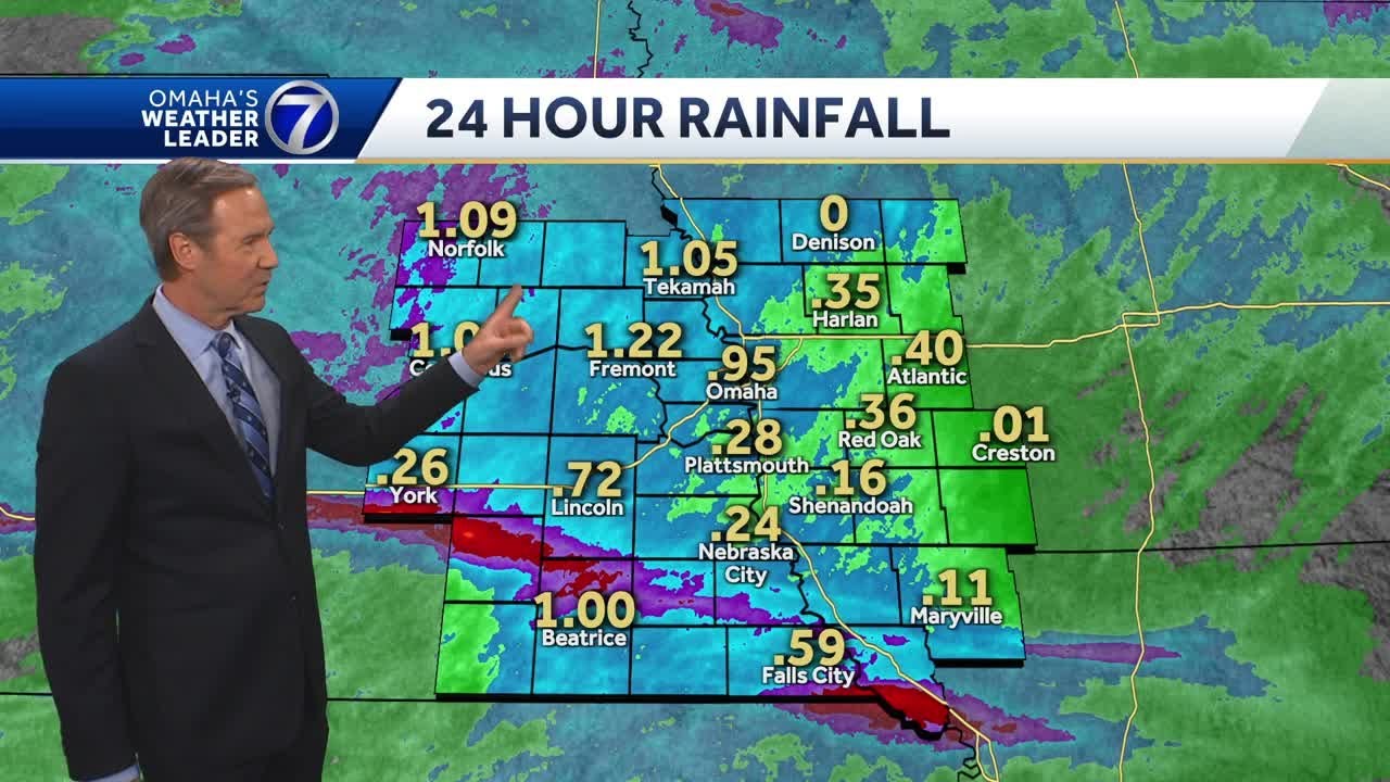 Good rain last night in Omaha - YouTube