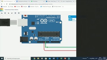 Tinkercad ARDUINO UNO ile LED YAK SÖNDÜR UYGULAMASI