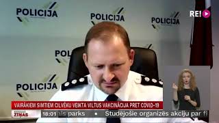 Vairākiem simtiem cilvēku veikta viltus vakcinācija pret Covid-19