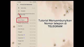 Cara Menyembunyikan Nomor Telepon di Telegram (Privasi Lebih Aman!)