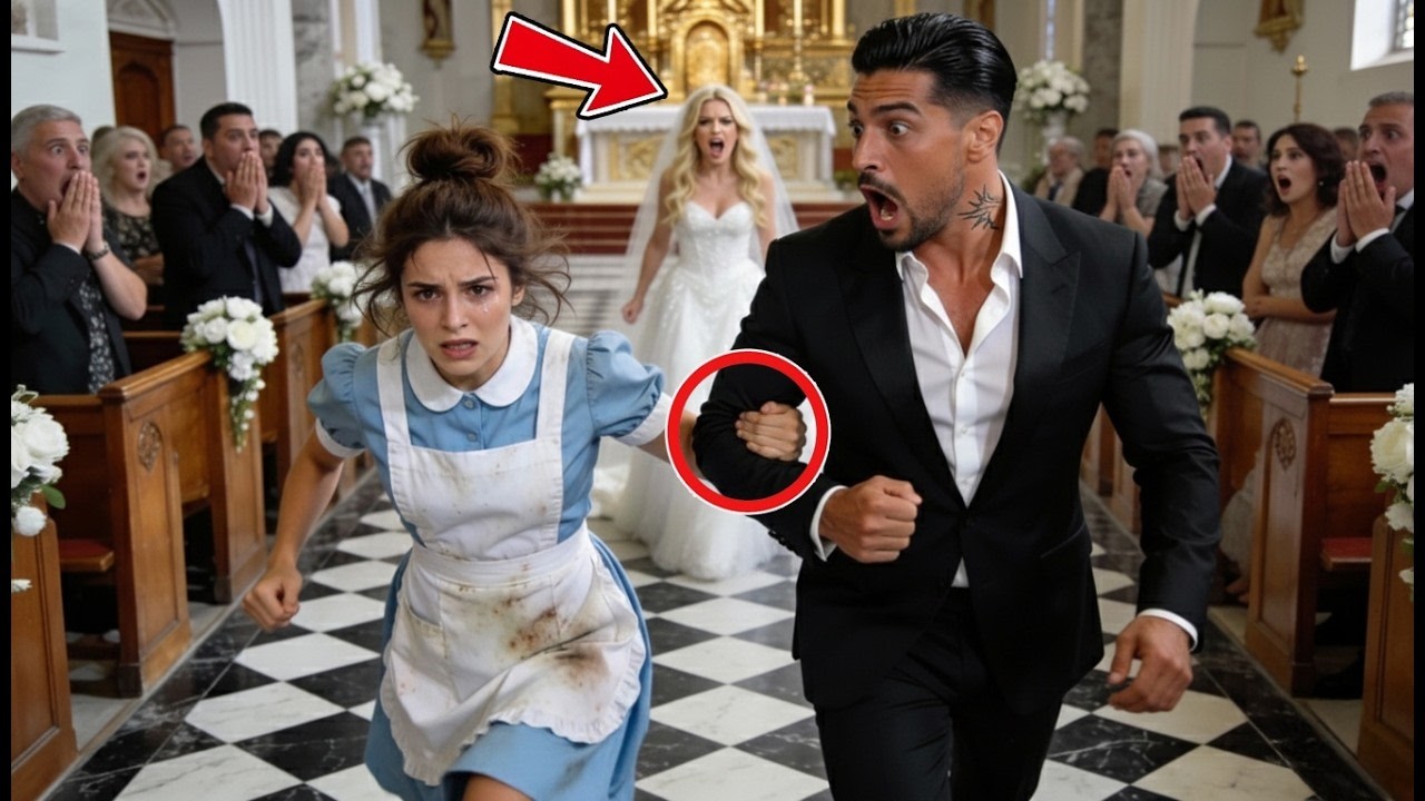 Der Mafiaboss erstarrte, als eine Kellnerin ihn aus der Hochzeit zog – danach der Schock