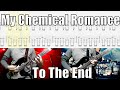 My chemical romance to the end guitar lesson with tab