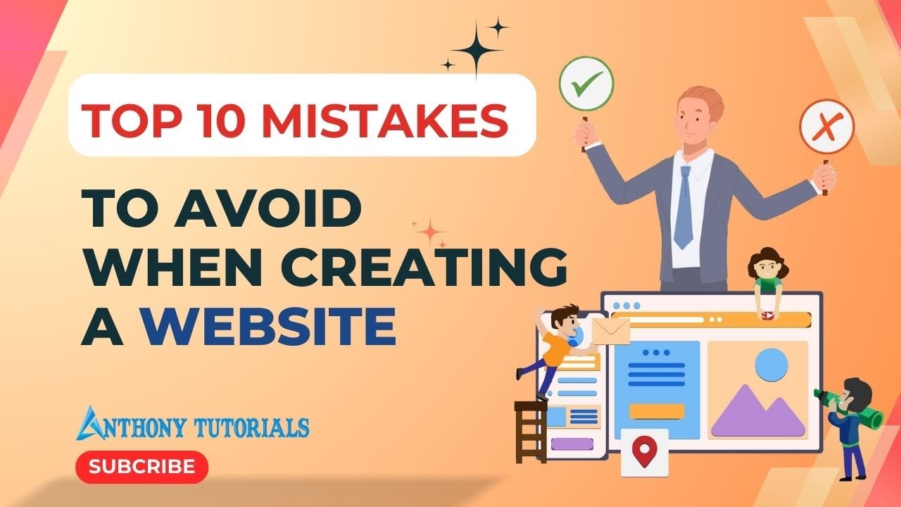 Top 10 Mistakes to Avoid When Creating a Website - YouTube
