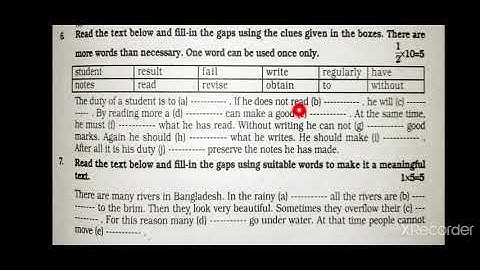 Class 8, English 1st Paper, Lecture 10, Zannatul Ferdous