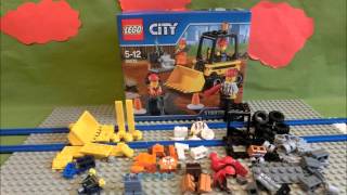 Lego City 60072 Starter Set Baustelle Abriss Blaue Schienen Bagger 7936 Hobby Yellowsteiny