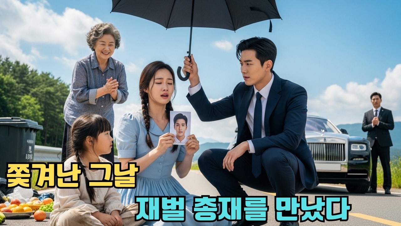 가족에게 모욕당해 쫓겨난 소녀와 엄마, 뜻밖에 재벌 총재의 사랑을 받다