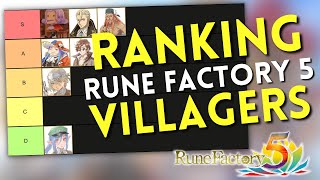 Ranking ALL Rune Factory 5 Villagers | Tier List for Every RF5 Marriageable Candidate and NPC