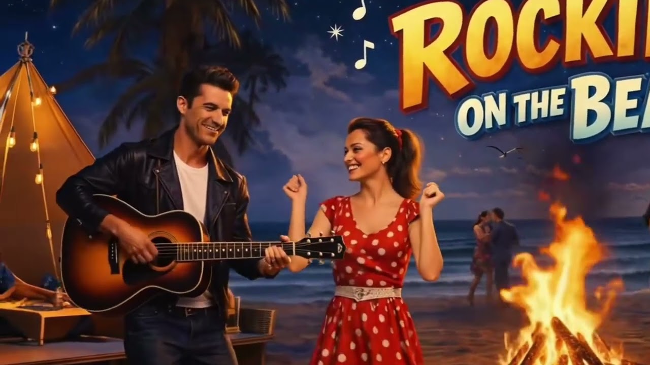 Rockin' on the beach #musicvideoNewMusic #OfficialMusicVideo #Music #new #musicvideo #ai #newmusic