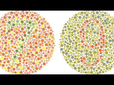 ขั้นตอนทดสอบการมองเห็นสี เพื่อวินิจฉัยว่าเกิดตาบอดสีหรือไม่