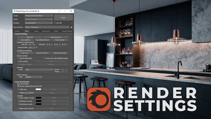 Hướng Dẫn Setting Corona Render Cấp Tốc - Vén Màn Bí Mật RENDER Corona. - YouTube