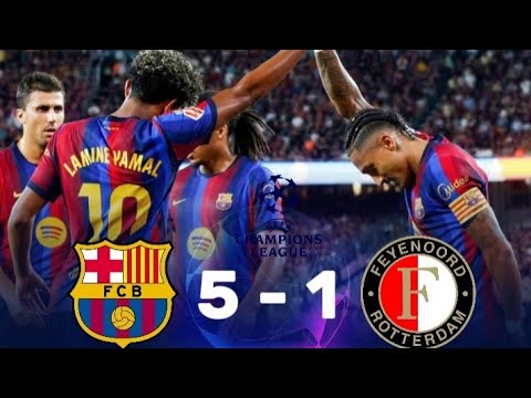 jakarta188 x GLOW4D - Barcelona vs Feyenoord 5-1 Liga Champions UEFA