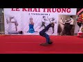 Yoga demonstration by gaurav sharma at win24 kung fu  yoga center district 7