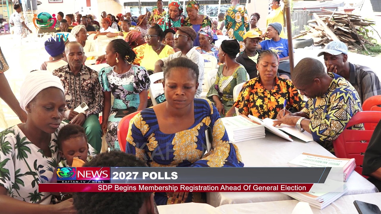 NEWS: SDP Begins Membership Registration Ahead Of General Election NEWS: SDP Begins Membership Registration Ahead Of General Election