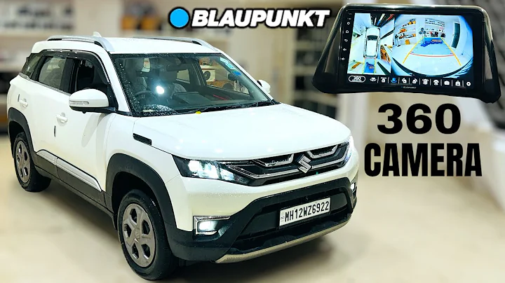 360 DEGREE CAMERA INSTALLATION IN BREZZA LXI CNG|BREZZA 2024 LXI MODIFIED|#brezza 📞9820569891