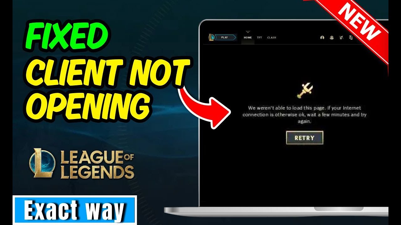 Fix League Of Legends Client Not Opening (Solved) - YouTube