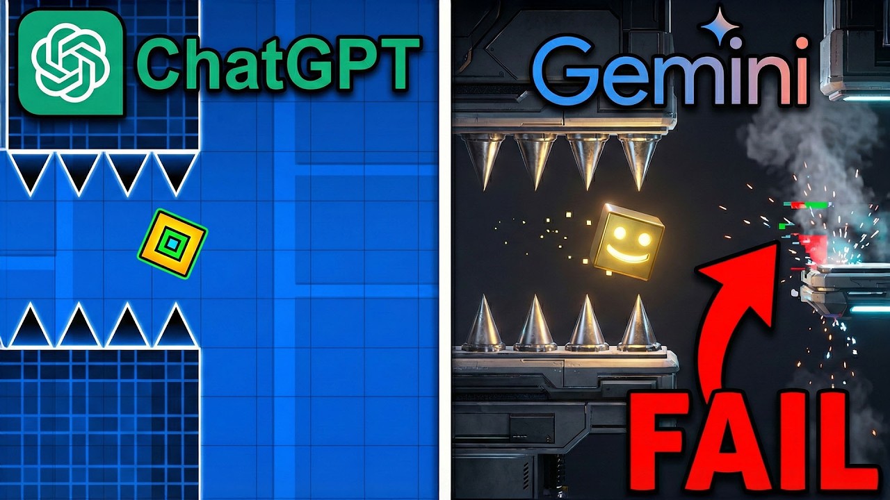 I Asked AI to Clone Geometry Dash (It Actually Worked) - YouTube