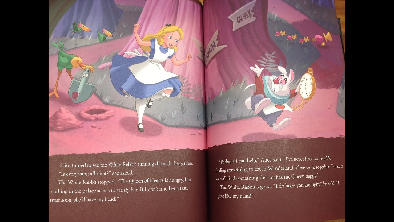 Walt Disney's Alice in Wonderland: A Snack for the Queen Read Aloud ...