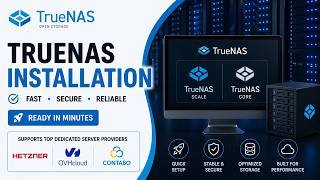 Install TrueNAS on Dedicated Server (OVH, Hetzner, Etc) | No ISO, Easy Setup