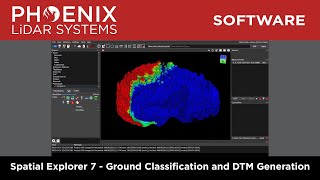 Famous LiDAR in Mining and Quarry Applications - Ground Classification and Digital Terrain Model Profile