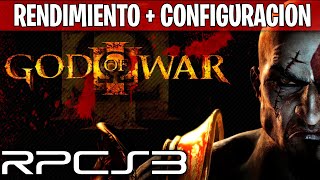 RPCS3- GOD OF WAR 3 PRUEBA DE RENDIMIENTO + CONFIGURACION