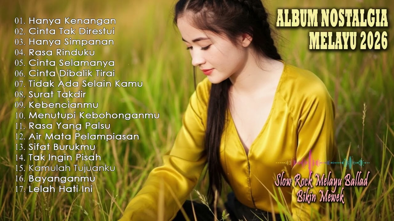 Lagu Slow Rock Melayu Terbaru 2025 - Sedih Menyayat Hati - Lagu Pop Melayu - Menunggu Dalam Luka