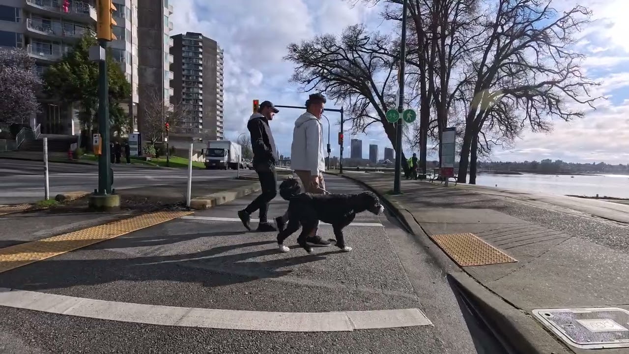 Sunny winter bike ride in Vancouver BC pt 3