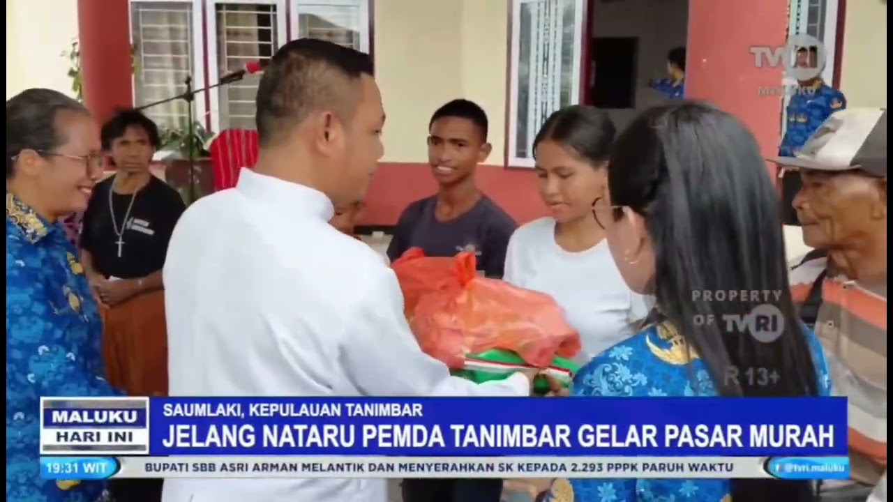 JELANG NATARU, PEMDA TANIMBAR GELAR PASAR MURAH
