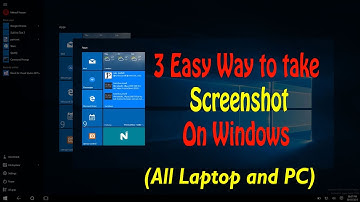 3 Easy Way To Take Screenshot in Microsoft Windows | 2017 tricks