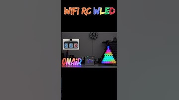 Radio Control WLED Wi-Fi con  ESP32 C3 ultra slim #wled #led #ledlamp #ledlight #esp32