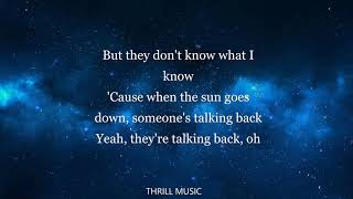Talking To The Moon - Bruno Mars (Lyrics)