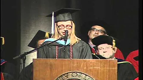 2011 Commencement speaker: Tracey Walterbusch