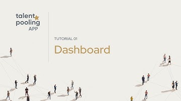 Talent Pooling App - Tutorial 01 - Dashboard