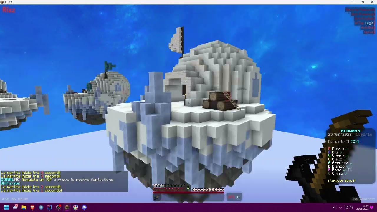 CoralMC Bed Speedrun (