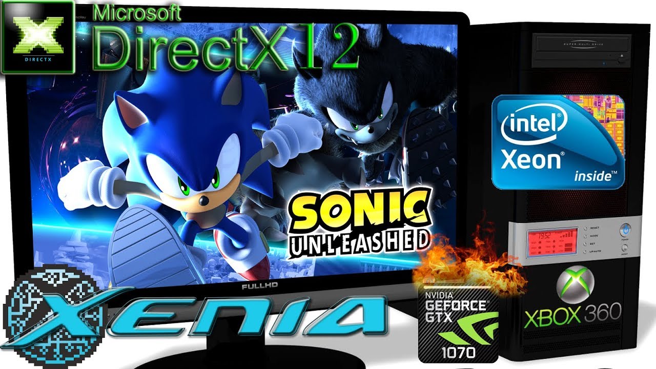 XENIA-DX12 [Xbox 360] - Sonic Unleashed [60FPS-Gameplay] Unlocked FPS.  DirectX12 #6 - YouTube