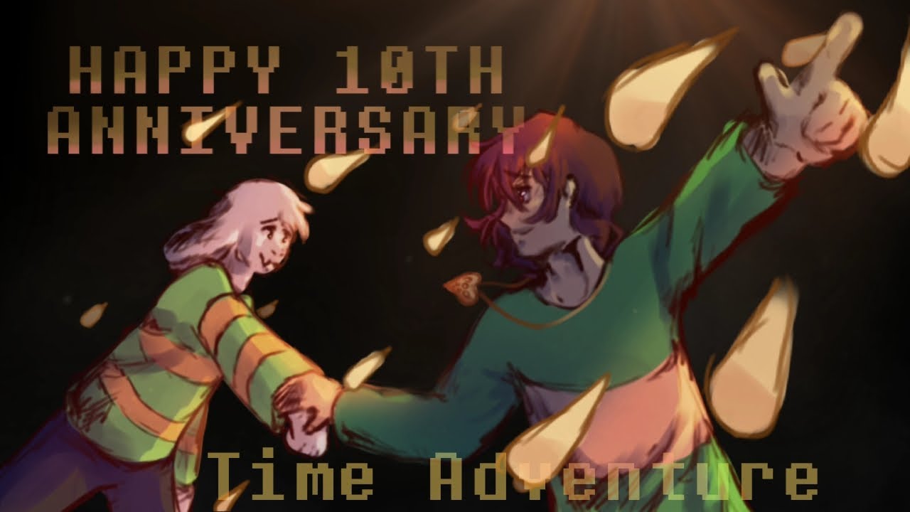 Undertale 10th anniversary animatic + edit (Time Adventure ) 