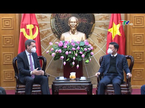 Video Bí thư Tỉnh ủy Thanh Hóa, Đỗ Trọng Hưng tiếp đoàn công... - youtube