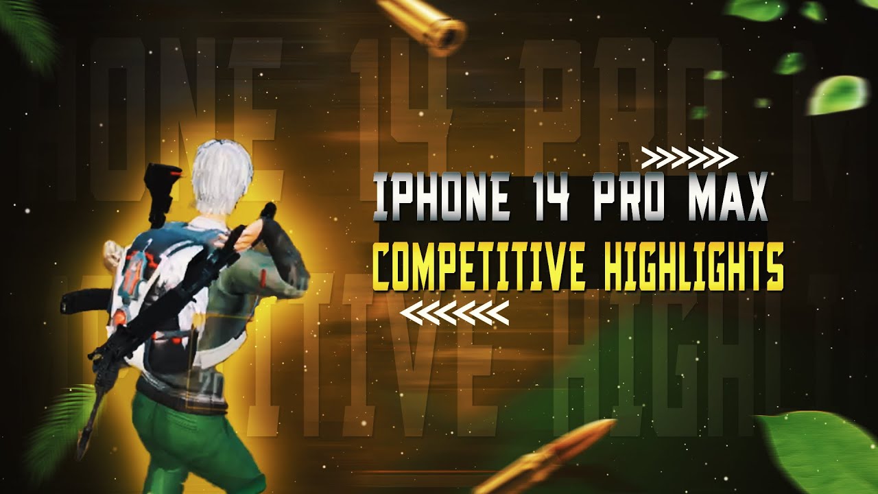 COMPETITIVE HIGHLIGHTS | IPHONE 14 PRO MAX | PUBG MOBILE - YouTube