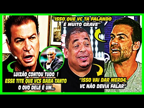 LUIZÃO CONTA COM DETALHES A TRETA QUE TEVE COM TITE, E CHAMA VINICIUS JR DE B…