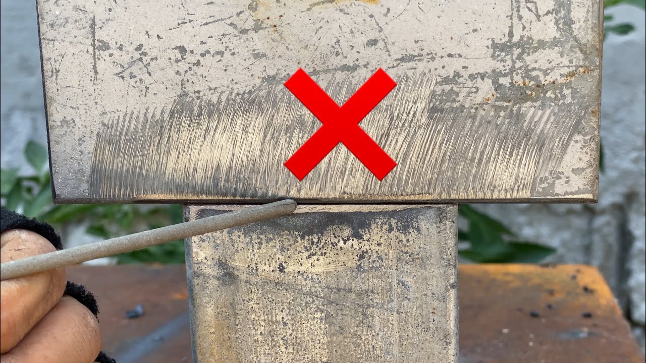 not many welders know this welding technique // tips for welding thin