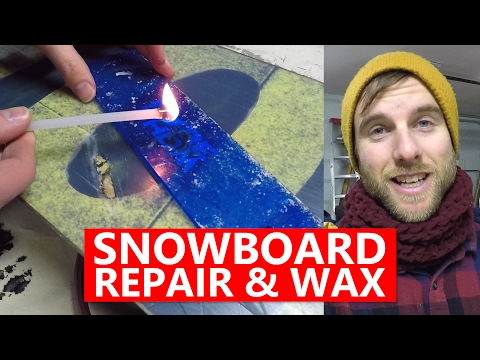 Video: How To Repair A Snowboard