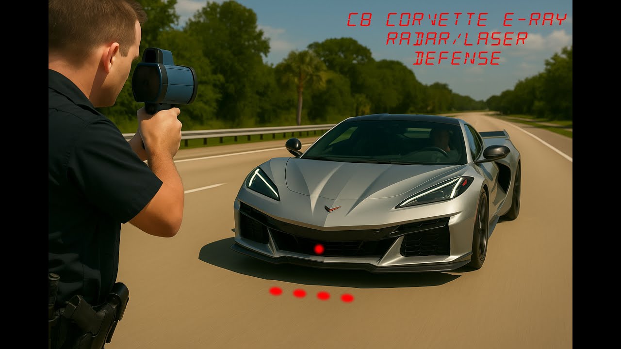 C8 Corvette E-Ray Radar/Laser Defense System