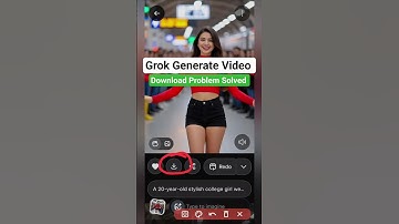 Grok Generate Video Download Problem Solve | Grok Video Download Issue Fixed | Easy & Fast Solution!