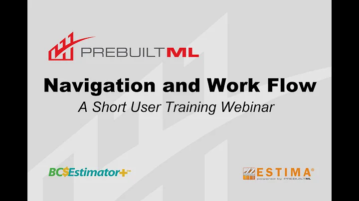 Training Webinar - Navigation and Workflow