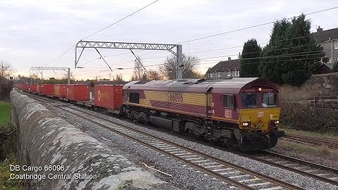 Hour of Class 66 Power | General Motors UK Diesel Locomotive